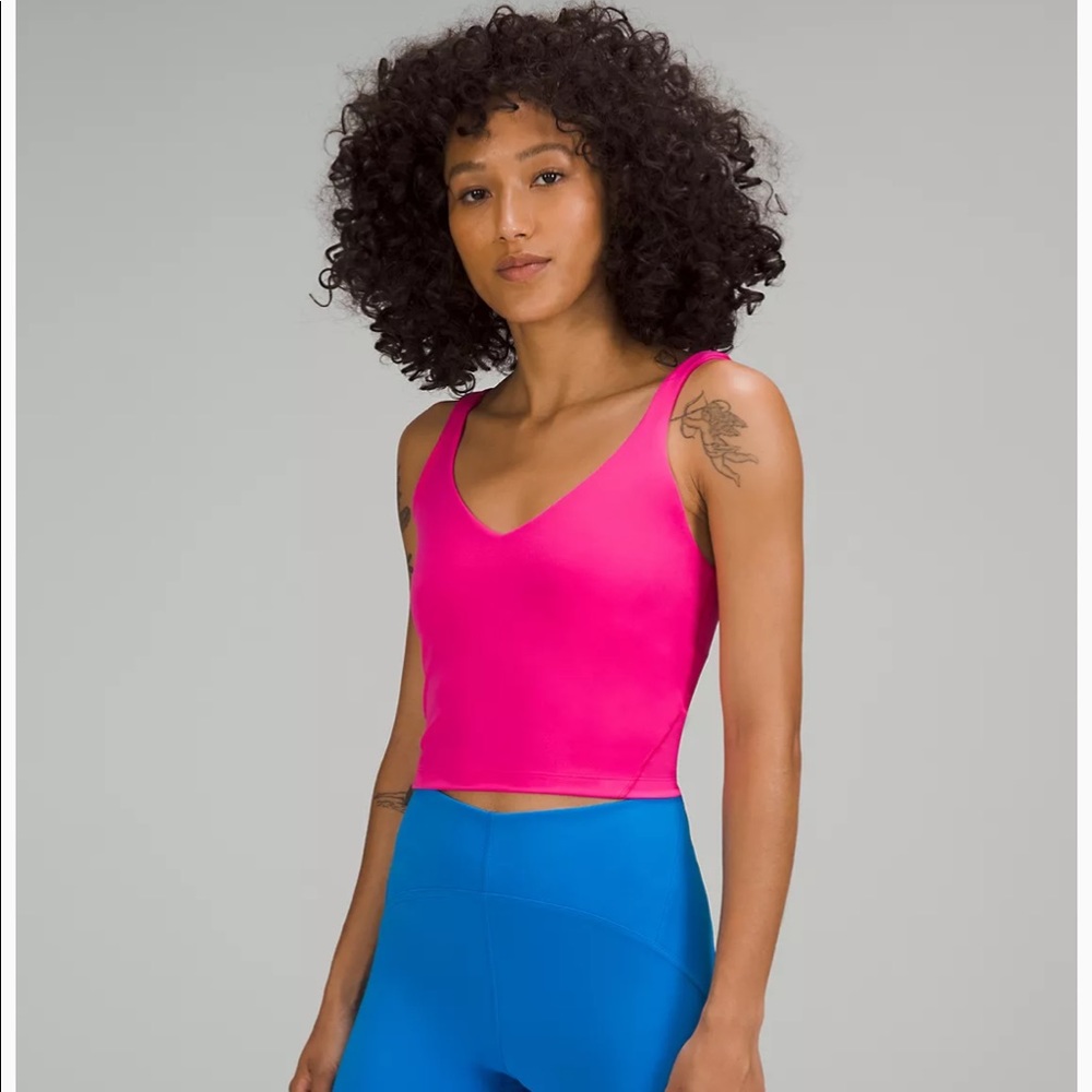 Lululemon Align Crop Sonic Pink sz 6